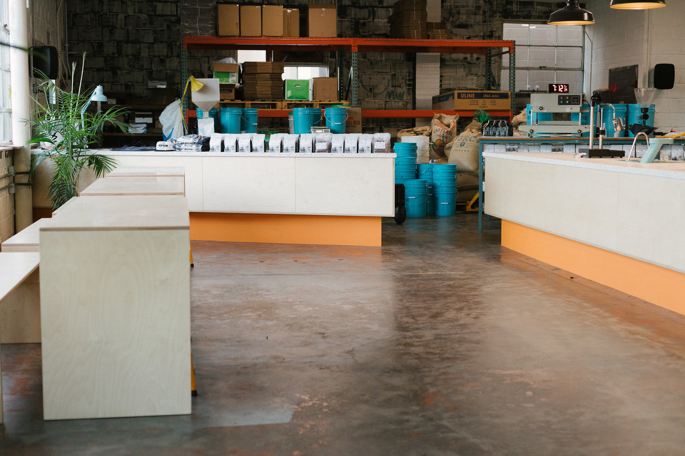 Inside the Push Pull cafe