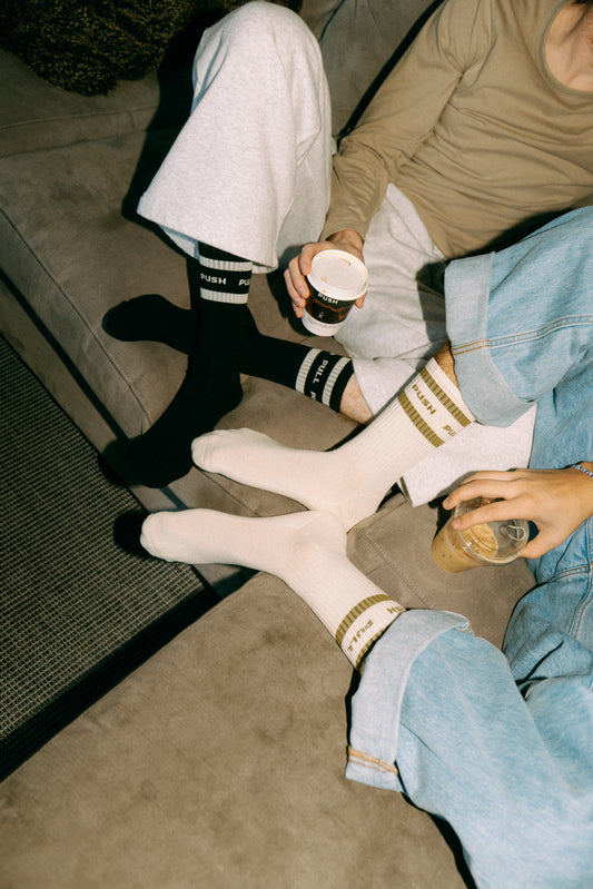 PUSH PULL CREW SOCKS
