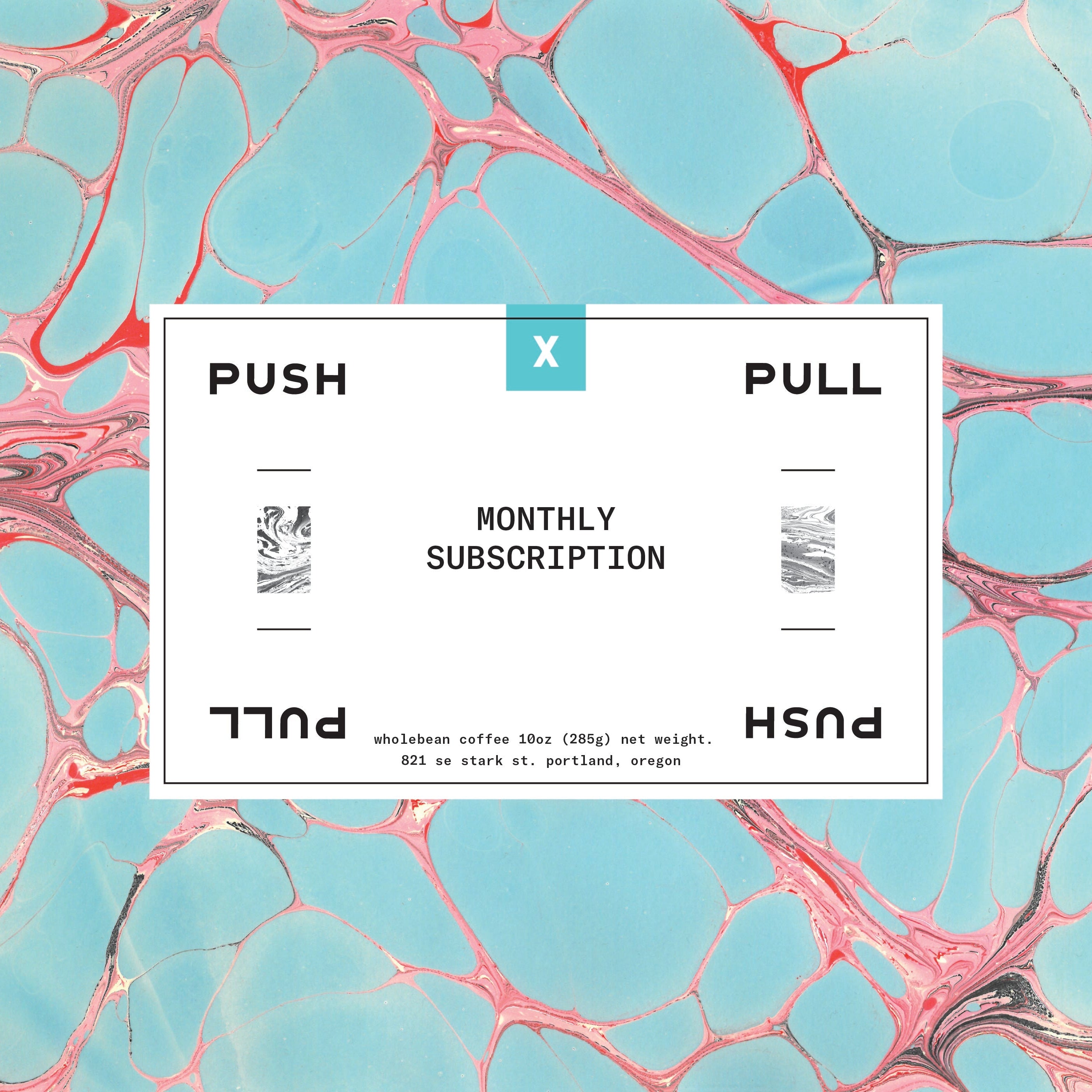 MONTHLY SUBSCRIPTION – PUSH X PULL